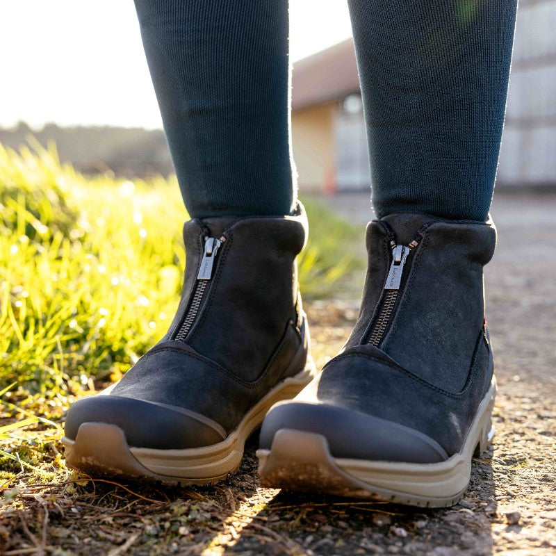 Lemieux - Bottines Trex imperméables à fermeture éclair noir | - Ohlala