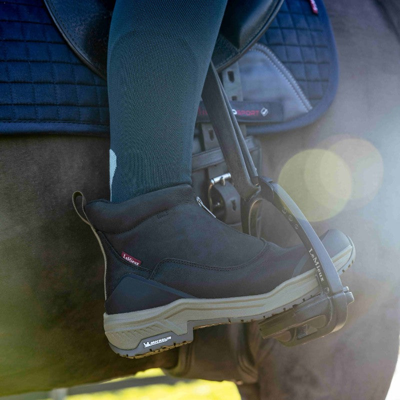 Lemieux - Bottines Trex imperméables à fermeture éclair noir | - Ohlala