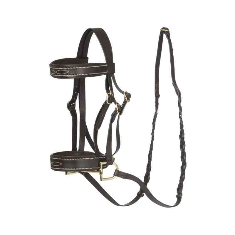 Lemieux - Bridon pour hobby horse Hunter marron | - Ohlala