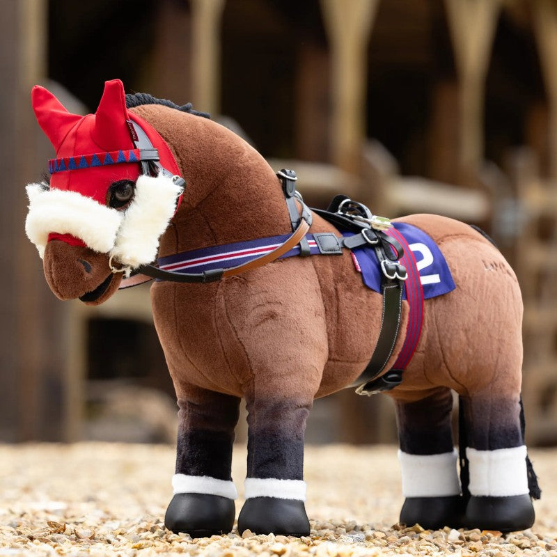 Lemieux - Bridon de course pour Toy Pony noir | - Ohlala