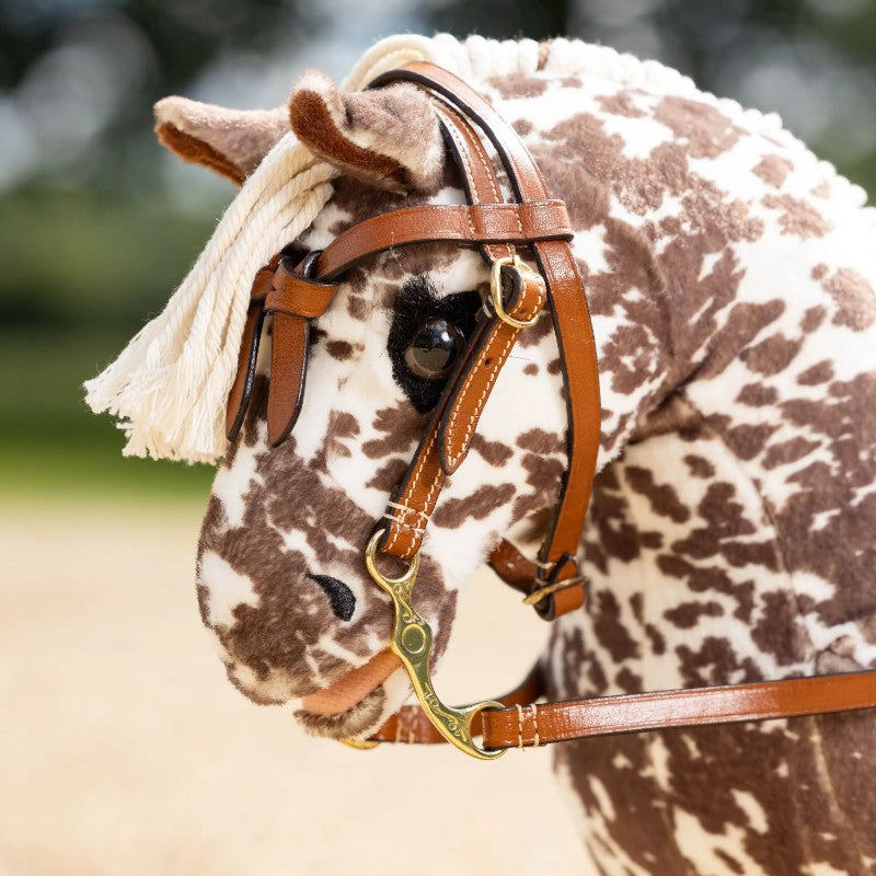 Lemieux - Bridon western pour Toy Pony tan | - Ohlala