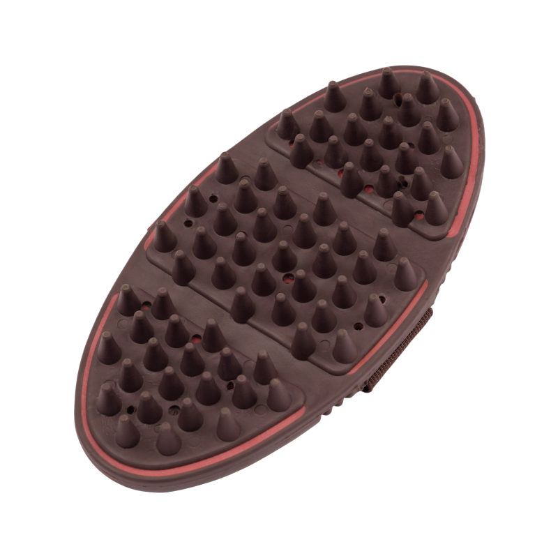 LeMieux - Brosse de massage Flexi cranberry | - Ohlala