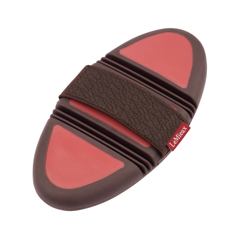 LeMieux - Brosse de massage Flexi cranberry | - Ohlala