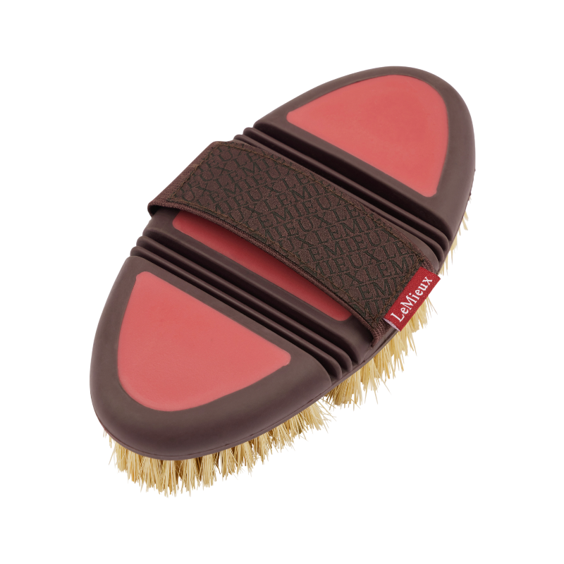 LeMieux - Brosse dur Flexi Scrubbing cranberry | - Ohlala