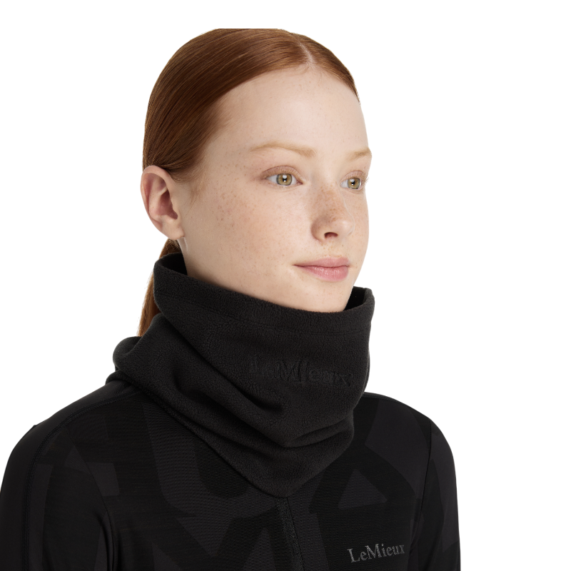 Lemieux - Cache-cou en polaire noir | - Ohlala