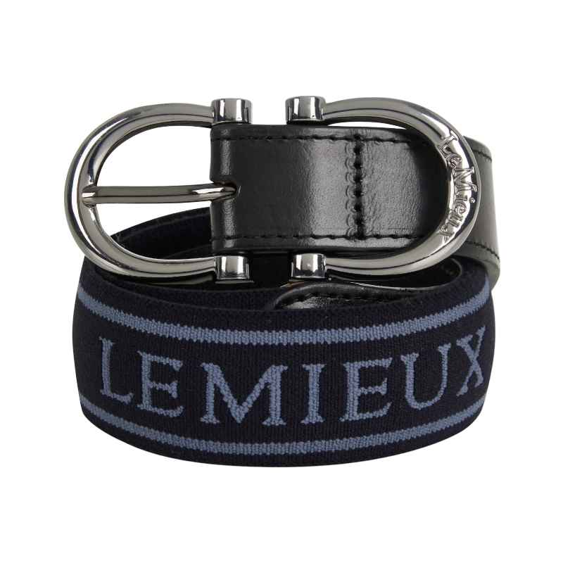Lemieux - Ceinture unisexe élastique Elastic marine | - Ohlala