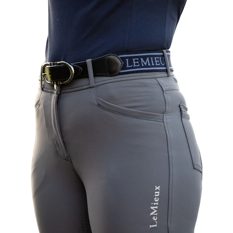 Lemieux - Ceinture unisexe élastique Elastic marine | - Ohlala