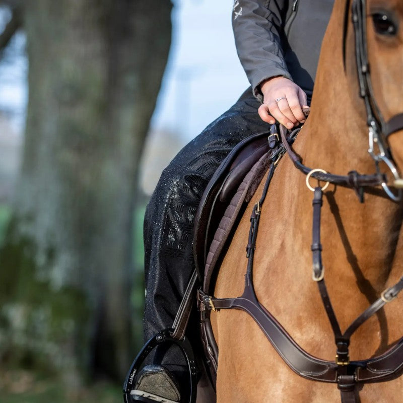 Lemieux - Chaps longues imperméables Drytex Stormwear noir | - Ohlala