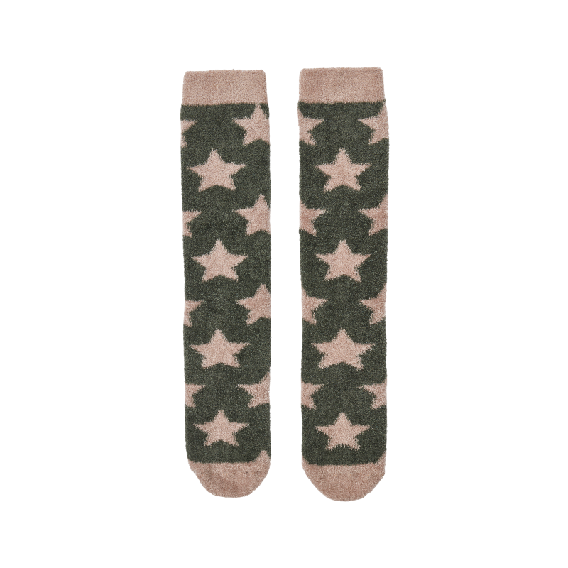 Lemieux - Chaussettes Fluffy Sasha Star almond | - Ohlala