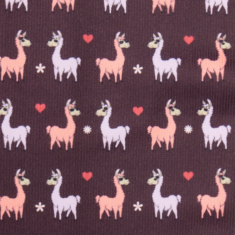 Lemieux - Chaussettes d'équitation Footsie Llamas damson | - Ohlala