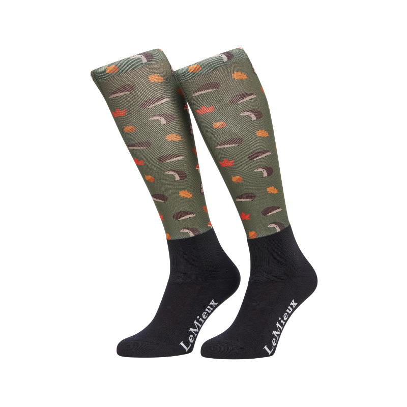 Lemieux - Chaussettes d'équitation Footsie hérissons | - Ohlala