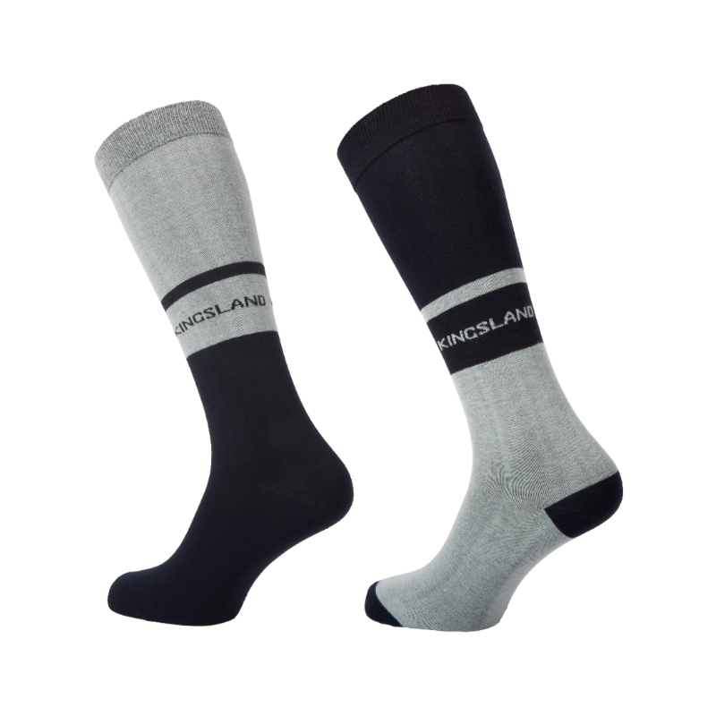 Kingsland - Chaussettes d'équitation KLMiko Coolmax (x2) quarry | - Ohlala