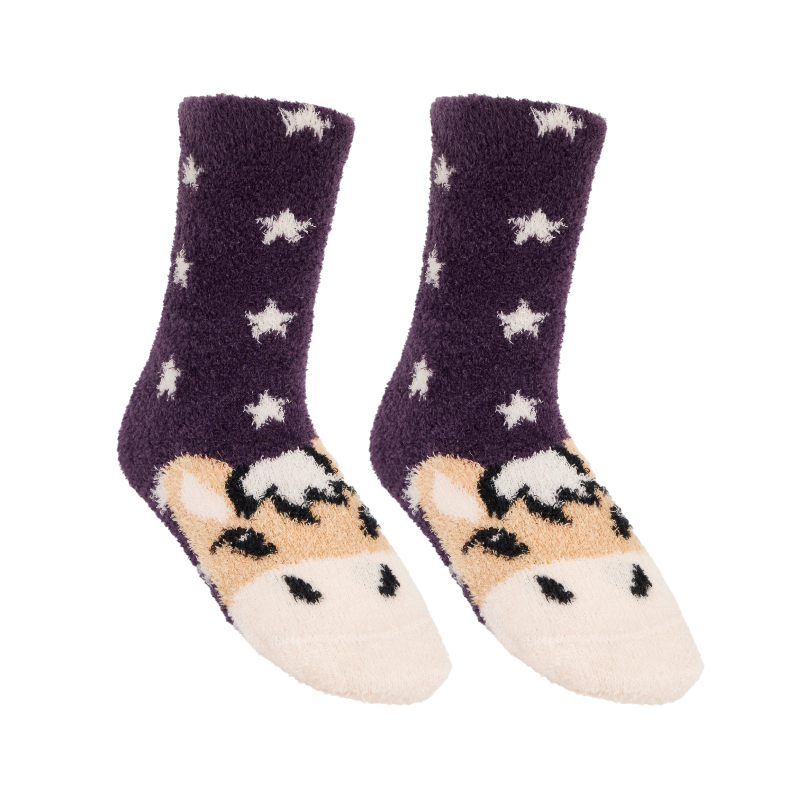 Lemieux - Chaussettes enfant Mini Fluffy juniper | - Ohlala