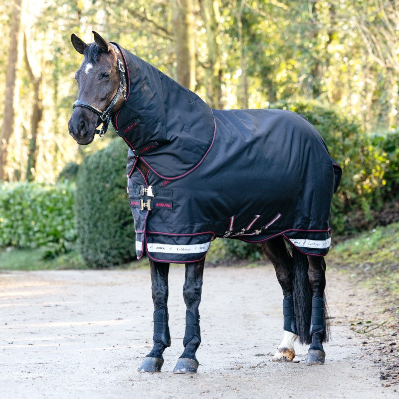 LeMieux - Couverture Arika Storm-Tek noir 100g | - Ohlala