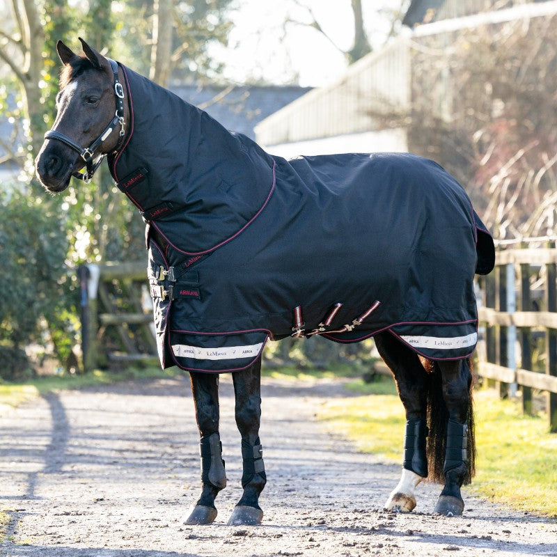 LeMieux - Couverture Arika Storm-Tek noir 200g | - Ohlala