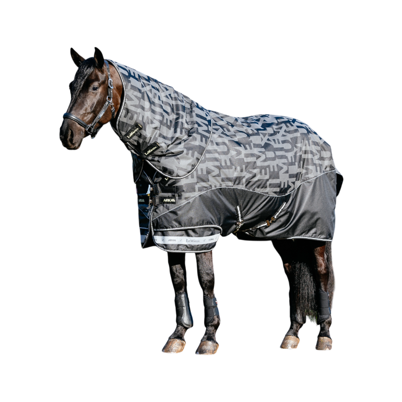 LeMieux - Couverture d’extérieur réfléchissante Arika noir 0g | - Ohlala