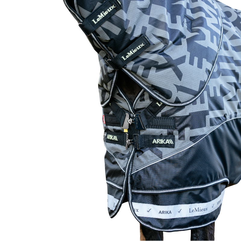 LeMieux - Couverture d’extérieur réfléchissante Arika noir 0g | - Ohlala