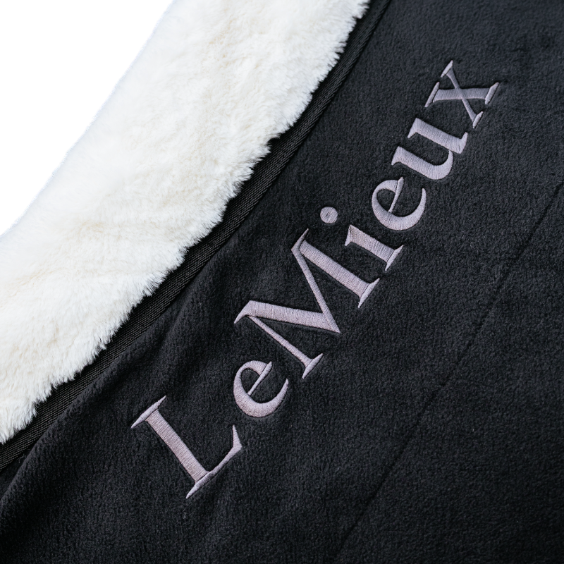 LeMieux - Couverture polaire Luxe noire | - Ohlala
