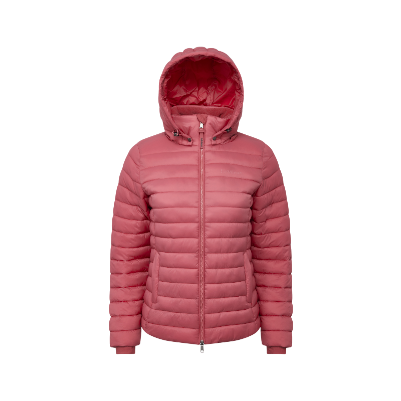 Lemieux - Doudoune à capuche femme Rose cranberry | - Ohlala