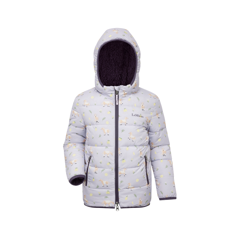 Lemieux - Doudoune enfant Mini imprimé Lilo lilac | - Ohlala