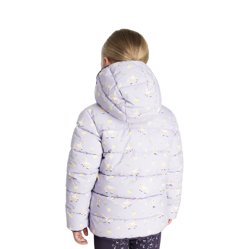 Lemieux - Doudoune enfant Mini imprimé Lilo lilac | - Ohlala