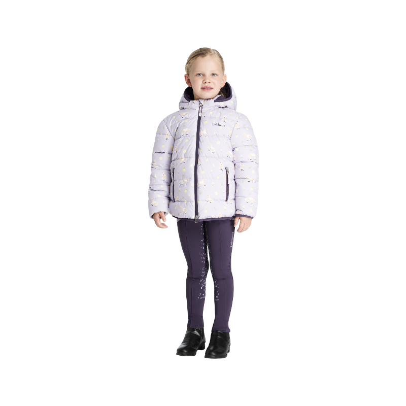Lemieux - Doudoune enfant Mini imprimé Lilo lilac | - Ohlala