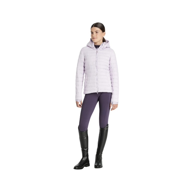 Lemieux - Doudoune enfant Young Rider Ruby lilac | - Ohlala