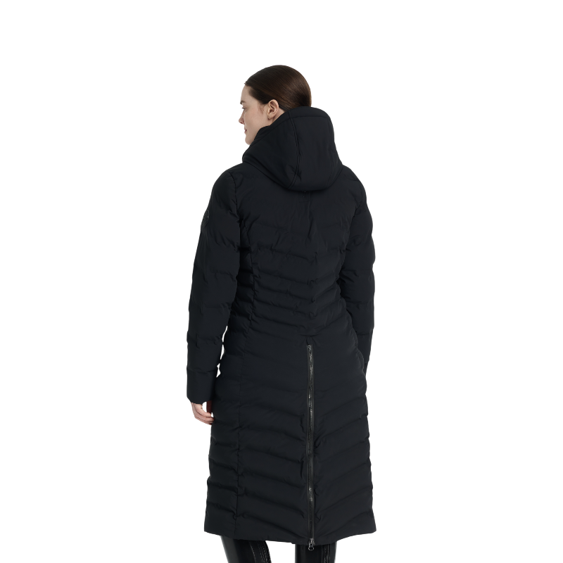 LeMieux - Doudoune matelassée imperméable longue femme Hayley noire | - Ohlala