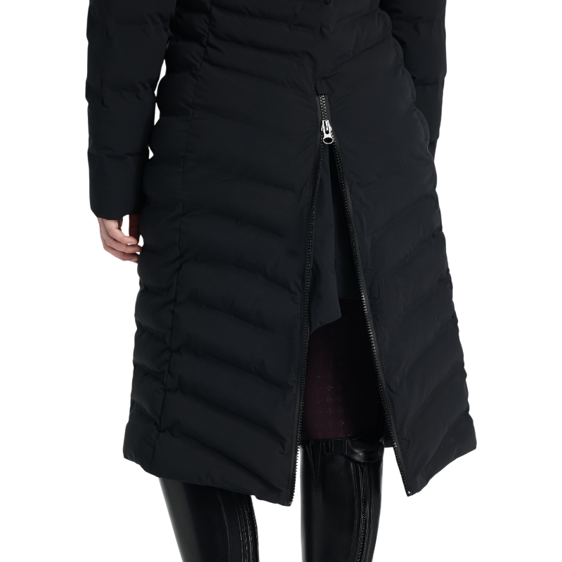LeMieux - Doudoune matelassée imperméable longue femme Hayley noire | - Ohlala