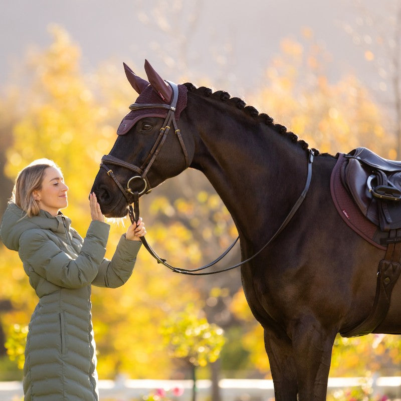 LeMieux - Doudoune matelassée imperméable longue femme Hayley rosemary | - Ohlala