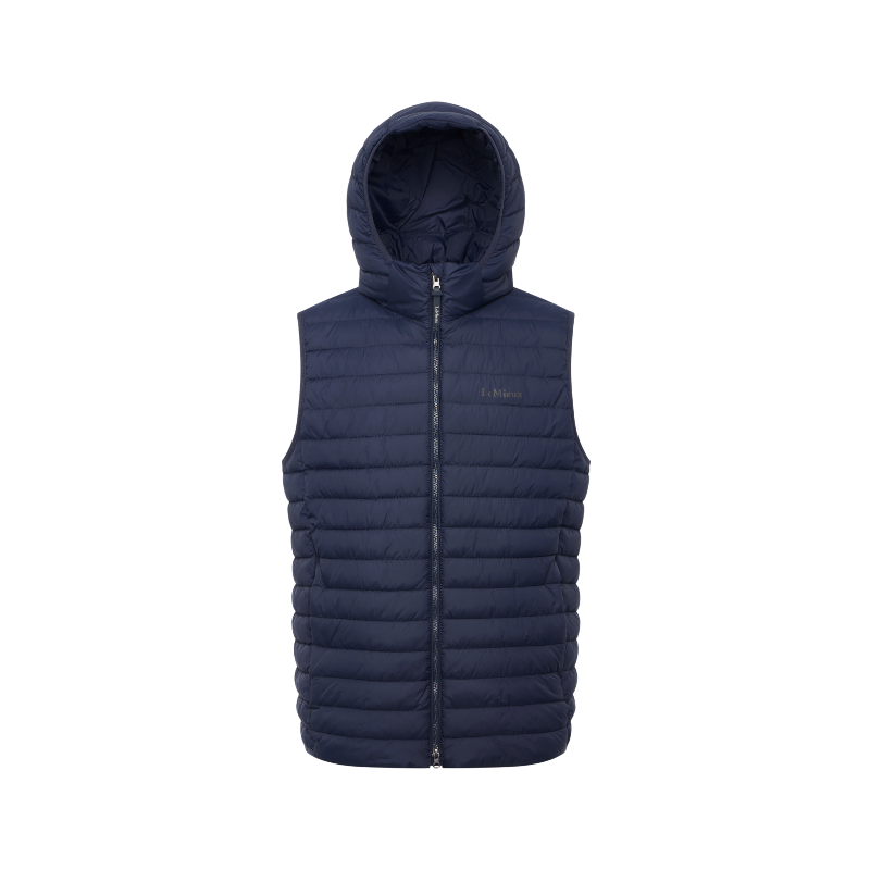 Lemieux - Doudoune sans manches à capuche homme marine | - Ohlala
