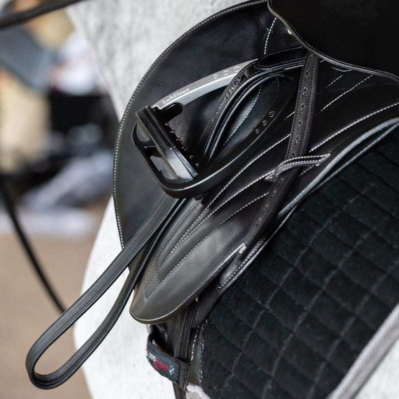 Lemieux - Étrivières en cuir Vector noir | - Ohlala