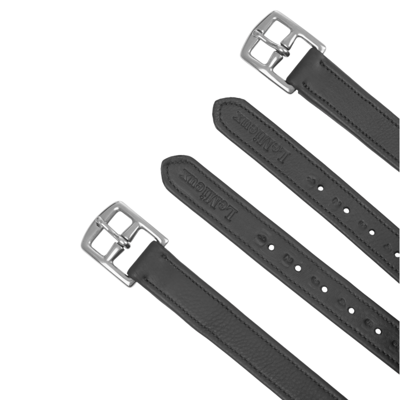 Lemieux - Étrivières enfants noir | - Ohlala