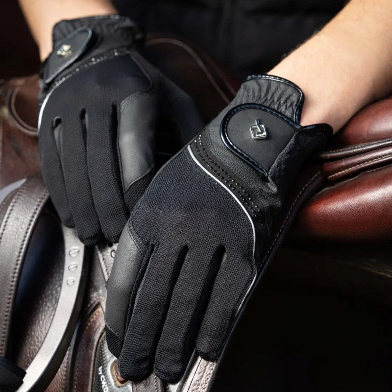 Lemieux - Gants d'équitation Crystal noir | - Ohlala