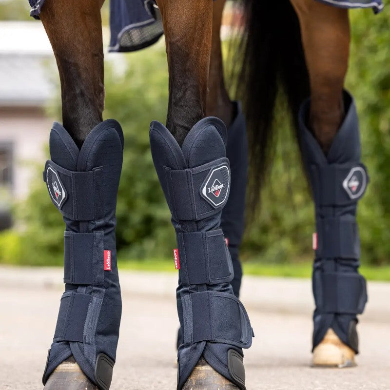 Lemieux - Guêtres de transport Travel Boots marine | - Ohlala
