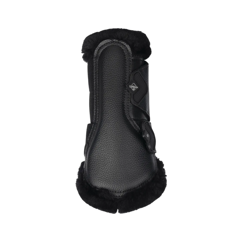 Lemieux - Guêtres fermées souples Mesh Fleece Edged noir | - Ohlala