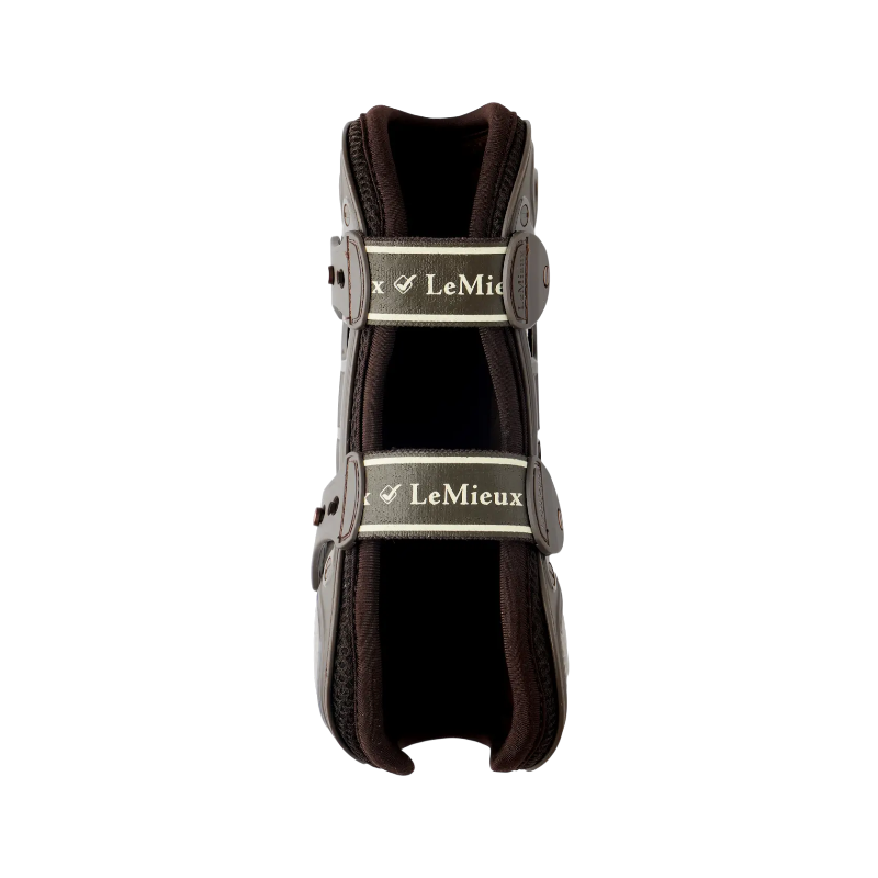 Lemieux - Guêtres ouvertes Exo-Flex marron/ or | - Ohlala