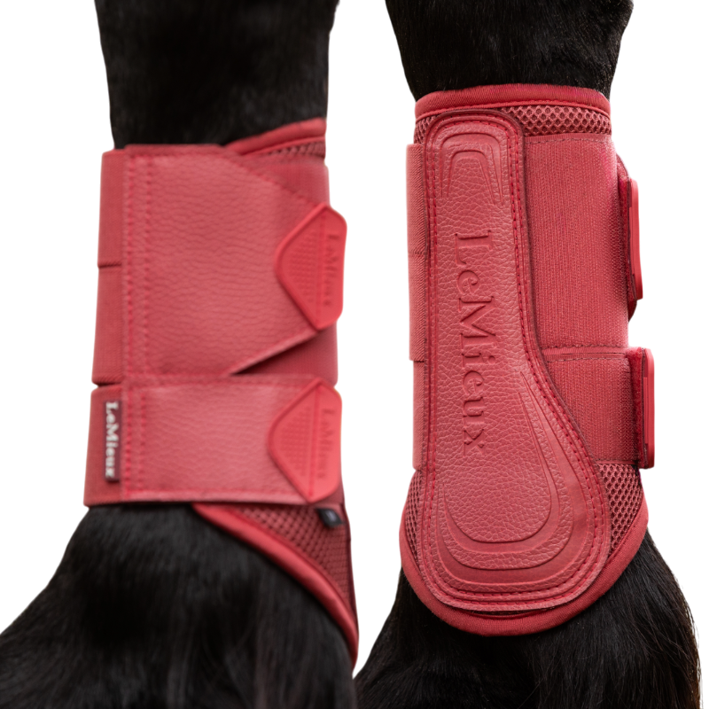 LeMieux - Guêtres souples Mesh Arika cranberry | - Ohlala