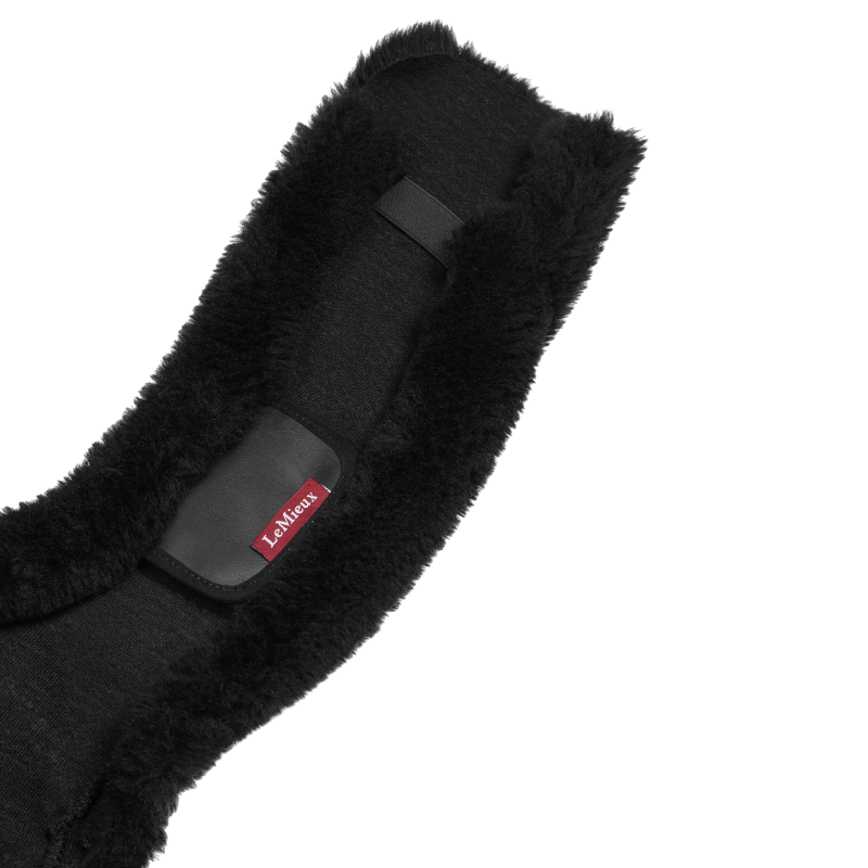Lemieux - Housse de sangle de saut d’obstacle Anatomic en laine mérinos+ noir | - Ohlala