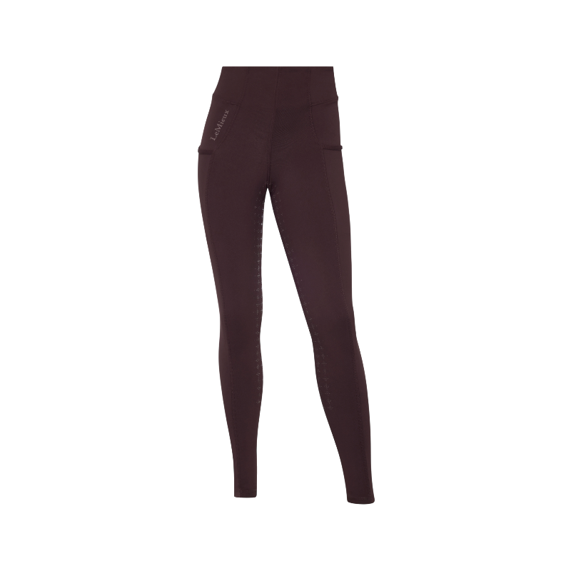 Lemieux - Legging d'équitation Pull-on fille Young Rider Orla damson | - Ohlala