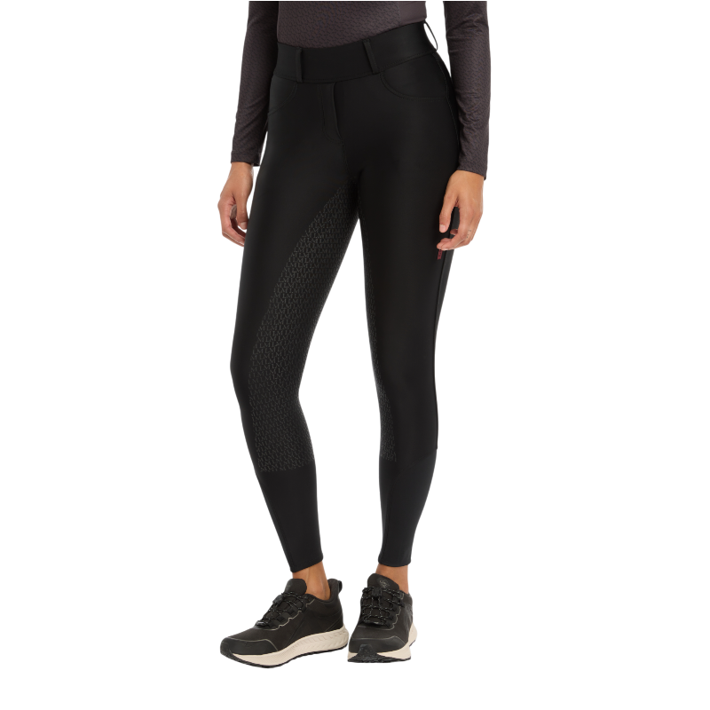 Lemieux - Legging d'équitation femme Demi Full Grip noir | - Ohlala