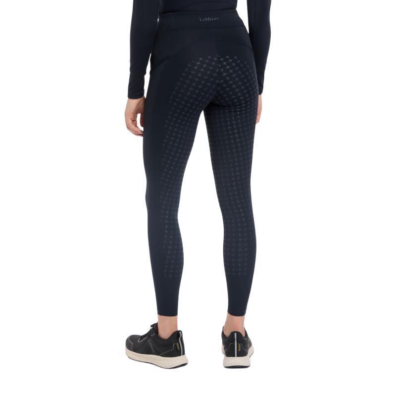 Lemieux - Legging d'équitation femme Pull-on Naomi Full Grip marine | - Ohlala