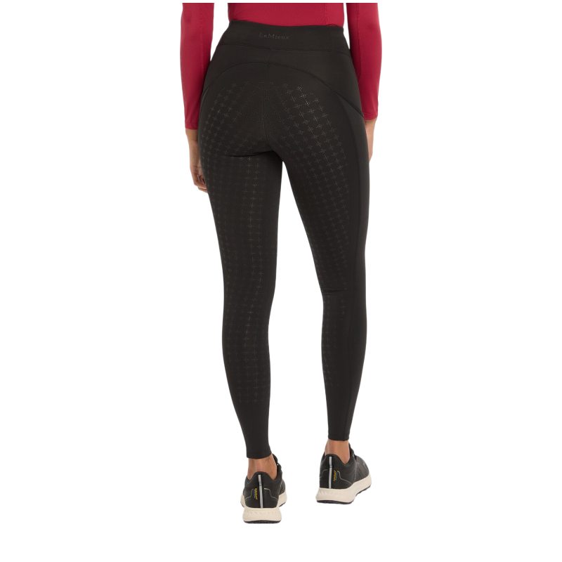 Lemieux - Legging d'équitation femme Pull-on Naomi Full Grip noir | - Ohlala
