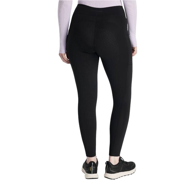 Lemieux - Legging d'équitation femme Pull-on brossé Natalie noir | - Ohlala