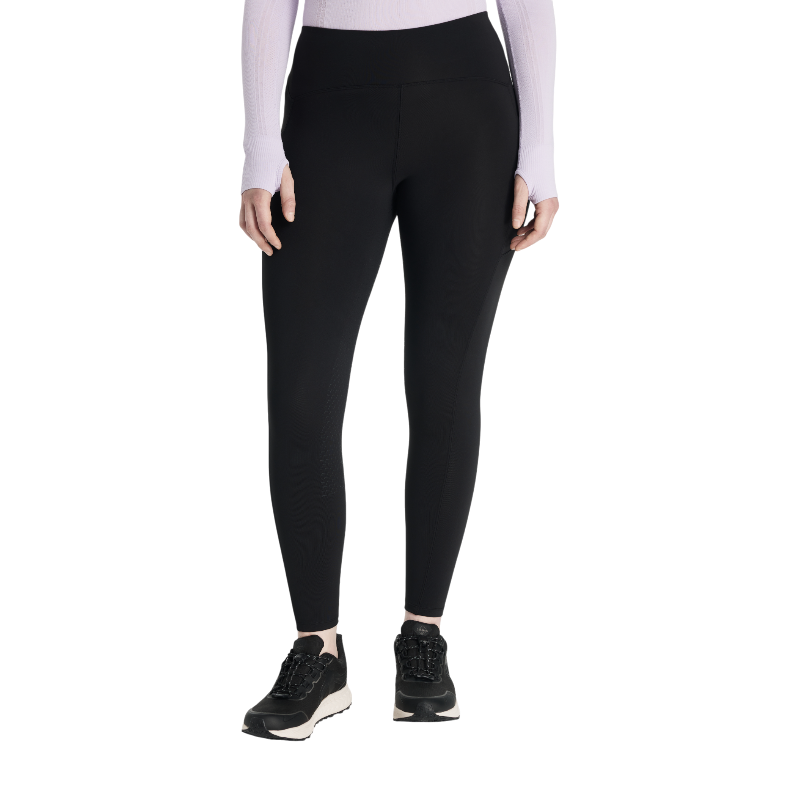 Lemieux - Legging d'équitation femme Pull-on brossé Natalie noir | - Ohlala