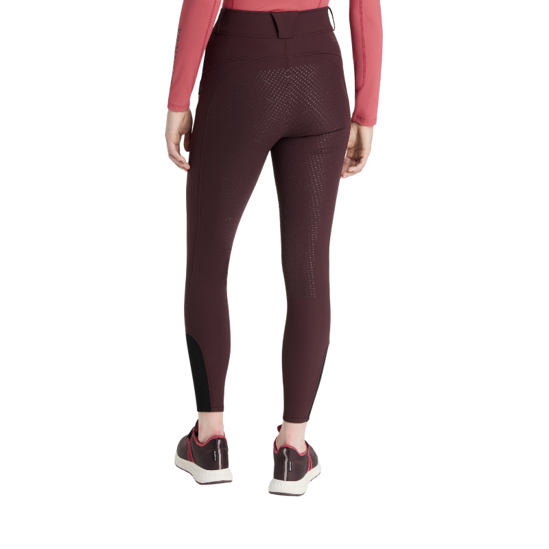 Lemieux - Legging d'équitation femme brossé Amy damson | - Ohlala
