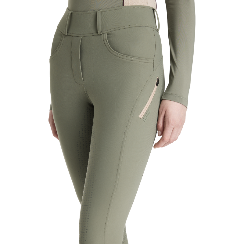 Lemieux - Legging d'équitation femme brossé Amy rosemary | - Ohlala