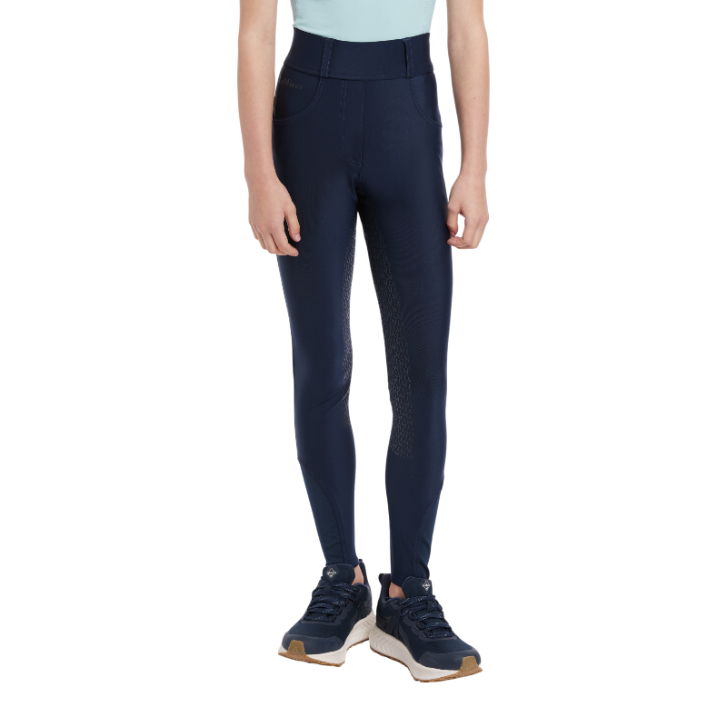 Lemieux - Legging d’équitation fille Remi Young Rider marine | - Ohlala