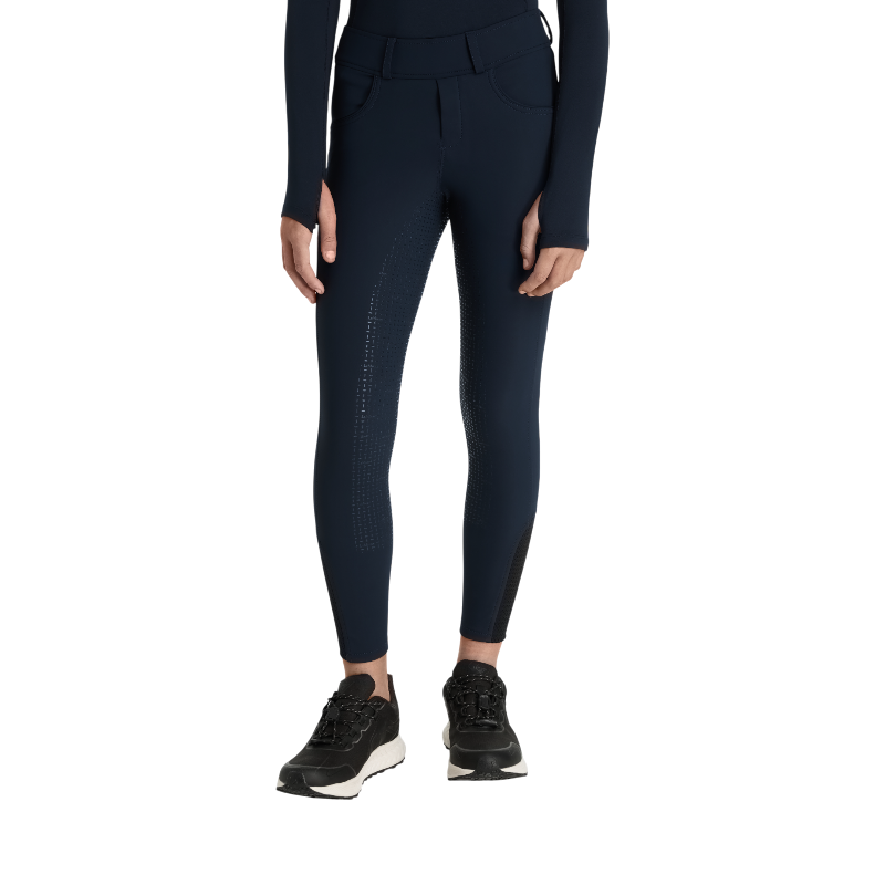 Lemieux - Legging d'équitation fille Young Rider Ella marine | - Ohlala