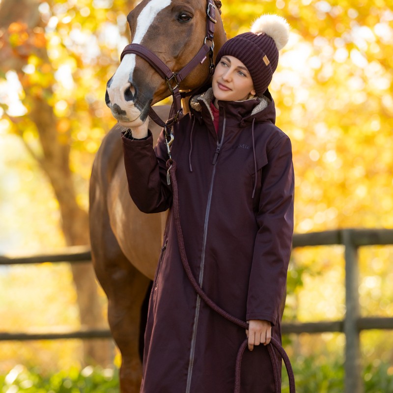 Lemieux - Manteau d'équitation femme All Elements damson | - Ohlala